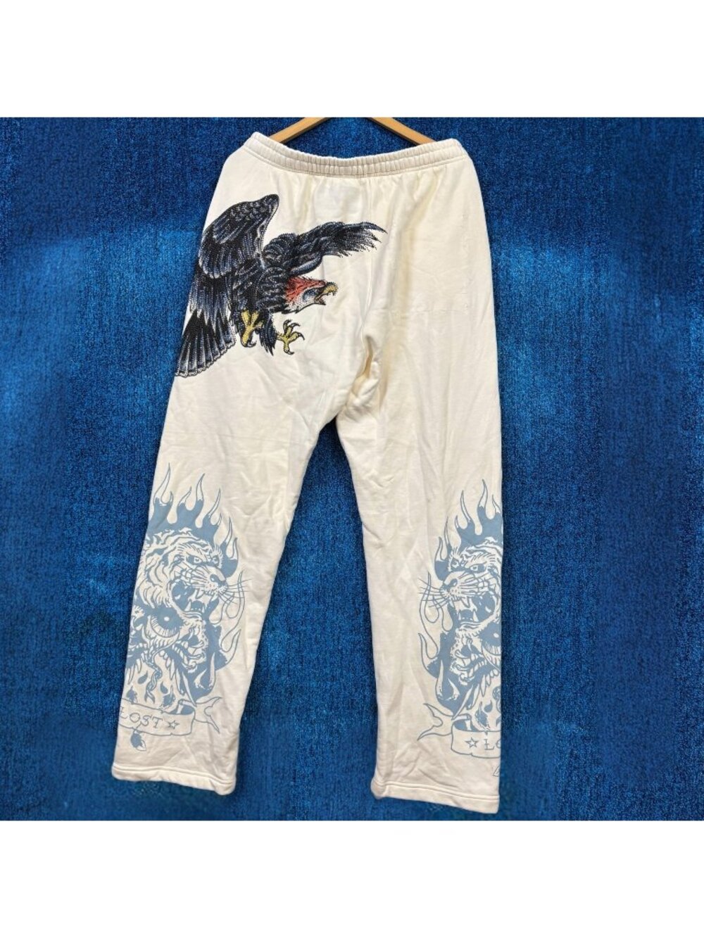 Ed Hardy x Machine Gun Kelly Graphic Joggers Size Large